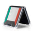 Kuwait Flag Distressed Galaxy Z Flip5 5G Clear Case
